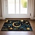 halpa Oviset-aurinko ja kuu tarot-ovimatto keittiömatto lattiamatto liukumaton alue matto öljynkestävä matto sisäulkomatto makuuhuoneen sisustus kylpyhuonematto sisäänkäynnin matto