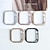 olcso Okosóratokok-5 csomag Óratok Kompatibilis valamivel Apple Watch Series 8 7 41mm 45mm / Series 6 5 4 SE 40mm 44mm / Series 3 2 1 38mm 42mm Karcmentes Ultra-vékeny Mindenhol védő Ötvözet Néz Fedő