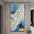 billiga Abstrakta målningar-mintura handgjorda oljemålningar på duk väggkonstdekoration moderna abstrakta guldbilder för heminredning rullad ramlös osträckt målning