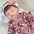 cheap Dolls-18 inch Reborn Doll Baby &amp; Toddler Toy Reborn Toddler Doll Doll Reborn Baby Doll Baby Reborn Baby Doll Newborn lifelike Gift Hand Made Non Toxic 3/4 Silicone Limbs and Cotton Filled Body with Clothes