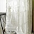 お買い得  シアーカーテン-1 パネルヨーロッパスタイル刺繍ガーゼカーテンリビングルーム寝室ダイニングルーム半透明窓スクリーン