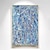 preiswerte Abstrakte Gemälde-handgemaltes abstraktes Illustrationsgemälde mit blauen und weißen Linien von Jackson Pollock auf Leinwand für die Wohnzimmerwand (ohne Rahmen)