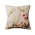 cheap Textured Throw Pillows-1 pcs Cotton Pillow Cover, Floral Animal Rectangular Square Traditional Classic