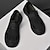 olcso Férfiszandálok-Férfi Szandálok Ρετρό Kézzel készített cipők Gyalogló Alkalmi Napi Tengerpart Bőr Kényelmes Tépőzár Bebújós Fekete Khakizöld Tavasz Ősz