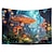 cheap Trippy Tapestries-Trippy Forest Mushrooms Hanging Tapestry Wall Art Large Tapestry Mural Decor Photograph Backdrop Blanket Curtain Home Bedroom Living Room Decoration