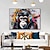 preiswerte Tiergemälde-Affe Ölgemälde handgemalt strukturierte Pop-Art-Malerei Leinwand Kunst Affe Tier Kunst handgemachte Malerei moderne Tier Malerei für Wohnzimmer Wand-Dekor