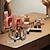 baratos Arrumação de Cozinha-porta-copos de café de polvo exclusivo - escultura de mesa de polvo de resina estilo vintage, decoração durável e atraente para cozinha e sala de jantar