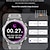 abordables Pulseras inteligentes-696 DK67 Reloj inteligente 1.53 pulgada Pulsera inteligente Bluetooth Monitoreo de temperatura Podómetro Recordatorio de Llamadas Compatible con Android iOS Hombre Llamadas con Manos Libres