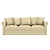 cheap IKEA Covers-GRÖNLID 100% Cotton Slipcover 3-Seat Sofa Cover Solid Color Slipcover for IKEA Sofa