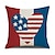 Недорогие Праздничная наволочка-День независимости Америки, декоративные подушки, чехол, 1 шт., мягкая квадратная подушка, наволочка для спальни, гостиной, дивана, кресла