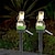 cheap Sculpture &amp; Landscape Lights-Solar LED Three Headed Owl Light Parent-Child Owl Animal Solar Garden Light Waterproof LED Outdoor Solar Light Lawn Light Garden Decoration 1PC