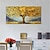 levne stromové olejomalby-3d zlatý strom olejomalba ručně malované plátno květina umění malba ručně malované abstraktní krajina textura strom olejomalba zlatý strom výsadba nástěnná malba noční malba ložnice umění jarní