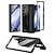 abordables Carcasas Samsung-teléfono Funda Para Samsung galaxia Z Fold 5 Z Fold 4 Funda Trasera con Soporte y protector de pantalla Protector de cuerpo completo Armadura ordenador personal