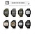 preiswerte Digitaluhr-SKMEI Herren Digitaluhr Draussen Sport Modisch Armbanduhr leuchtend Stopuhr Wecker Countdown TPU Beobachten