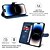 voordelige iPhone-hoesjes-telefoon hoesje Voor iPhone 15 Pro Max iPhone 14 13 12 11 Pro Max Plus Mini SE Wallet Card Case Magnetisch Volledig lichaamsbeschermend Standaard Geometrisch patroon TPU PU-nahka