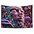 levne Trippy Tapiserries-vědecký trippy robot závěsný gobelín nástěnné umění velký gobelín nástěnná malba výzdoba fotografie pozadí deka opona domácí ložnice dekorace obývacího pokoje