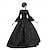 cheap Historical &amp; Vintage Costumes-Vintage Inspired Party Costume Women&#039;s Square Neck Halloween Dress Party / Cocktail Dress