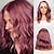 cheap Synthetic Lace Wigs-Synthetic Lace Wig Wavy Style 14 inch Purple Bob 13x4x1 T Part Lace Front Wig Women&#039;s Wig Violet Pink