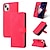 abordables Coques iPhone-téléphone Coque Pour iPhone 15 Pro Max iPhone 14 13 12 11 Pro Max Plus Mini SE Portefeuille Protection complète du corps Béquille Fente pour carte Rétro TPU faux cuir