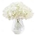 Χαμηλού Κόστους Ψεύτικα Λουλούδια-10 κλαδιά εξωτερικού χώρου τεχνητά λουλούδια ορτανσίας δώρο για τη γιορτή της μητέρας προσομοιωμένο μπουκέτο από άφυλλες κεντημένες μπάλες διακοσμήσεις γάμου diy διακοσμητικά λουλούδια από μετάξι