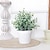 billige Kunstige blomster og vaser-realistisk kunstig pengeplante potteplante
