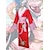 رخيصةأون أزياء تنكرية أنيمي-مستوحاة من One Piece بوا، هانكوك أنيمي ازياء تأثيري ياباني مهرجان الدعاوى تأثيري بلايز الالتفاف عباءة من أجل نسائي
