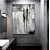 levne Abstraktní malby-ruční olejomalba plátno umělecká dekorace na zeď černobílá postava abstrakt pro domácí dekoraci válcovaný bezrámový nenatažený obraz