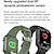 baratos Pulseiras Inteligentes-696 QW88 Relógio inteligente 1.99 polegada Pulseira inteligente Bluetooth Podômetro Aviso de Chamada Monitor de Sono Compatível com Android iOS Masculino Chamadas com Mão Livre Lembrete de Mensagem