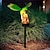 ieftine Sculptură și lumini de peisaj-cu energie solară pasăre colibri bufniță dinozaur simulare animal peisaj lampă grădină gazon lampă la sol introdus curte albine rășină lampă decorare petrecere de vacanță lampă 1buc