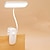 olcso Íróasztali lámpák-1db 360°-os rugalmas dolgozószoba szorítóval asztali lámpa összecsukható éjjeli lámpa hálószoba dolgozószobához olvasás irodai munka led érintés szemvédelem tanulás alvás és dedikált asztali lámpák
