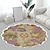 preiswerte Wohn- und Schlafzimmerteppiche-Flächenteppiche Blumenteppiche einfacher 3D-Teppich mit großer Blume waschbare Fußmatten
