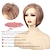 cheap Older Wigs-Side Part Short Layered Bob Wigs for White Women Blonde Mixed Brown Cute Straight Pixie Bob Wig Inverted Bob Wig Synthetic Halloween Cosplay Hair Replacement Wig