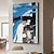 preiswerte Abstrakte Gemälde-Ölgemälde handgefertigt handgemalt rechteckige Wandkunst abstrakte Leinwand Malerei Wohndekoration Dekor gespannter Rahmen fertig zum Aufhängen