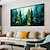cheap Landscape Paintings-Mintura Handmade Green Forest Oil Paintings On Canvas Large Wall Art Decoration Modern Abstract Tree Landscape Picture For Home Decor Rolled Frameless Unstretched Painting