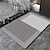 preiswerte Läufer und Teppiche-Badezimmerteppiche Badematten geometrischer saugfähiger Badezimmerteppich aus Polyester rutschfest