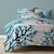 cheap Duvet Cover Sets-Coral Beach Duvet Cover Set Cotton Aqua Ocean Theme Pattern Set Soft 3-Piece Luxury Bedding Set Home Decor Gift Twin Full King Queen Size Duvet Cover