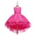Χαμηλού Κόστους Φορέματα για πάρτι-Παιδιά Κοριτσίστικα Φόρεμα Φόρεμα για πάρτυ Συμπαγές Χρώμα Λουλούδι Αμάνικο Γάμου Γενέθλια Κομψό Πριγκίπισσα Δίχτυ Δαντέλα Μίντι Δαντέλα Καλοκαίρι Άνοιξη Φθινόπωρο 2-13 χρόνια