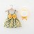 cheap Dresses-Kids Girls&#039; Dress Graphic Sleeveless Party Outdoor Fashion Daily Polyester Summer Spring Fall 3-7 Years Yellow Pink Orange