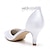 cheap Wedding Shoes-Women&#039;s Wedding Shoes Pumps Ladies Shoes Valentines Gifts White Shoes Wedding Party Valentine&#039;s Day Bridal Shoes Imitation Pearl Low Heel Pointed Toe Elegant Fashion Luxurious Satin Ankle Strap Wine