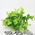 billiga Artificiell Blomma-10 grenar konstgjorda utomhusväxter 7-stam eukalyptus- och pengabladbukett: konstgjord grönska för väggdekoration, bröllop, trädgårdslandskap och evenemangsbakgrunder