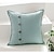 cheap Textured Throw Pillows-Linen Pillow Cover with Button Pillowcase for Living Room Cooling Sofa Cushion Cover Solid Color Decorative Bed Pillow