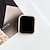 baratos Capa Smartwatch-5 Pack Caixa de relógio Compatível com Apple Watch Series 8 7 41mm 45mm / Series 6 5 4 SE 40mm 44mm / Series 3 2 1 38mm 42mm Resistente a riscos Ultra-Fina Protetor de todos os lados Liga Assista