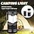billige Lommelykter og campinglys-bærbar LED camping cob lampe utendørs bærbar teleskopisk lommelykt nødkrok hestelampe egnet for orkan, nødsituasjon, storm, strømbrudd, utendørs sammenleggbare lanterner