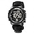 preiswerte Digitaluhr-SKMEI Herren Digitaluhr Draussen Sport Modisch Lässige Uhr leuchtend Stopuhr Wecker Countdown Parakord Beobachten