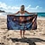 abordables juegos de toallas de playa-Toalla de playa mantas de playa de verano 100% microfibra que respira mantas cómodas
