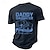 cheap Men&#039;s 3D T-shirts-Father&#039;s Day papa shirts Daddy And Daughter Best Friends For Life Letter Gesture Athleisure Street Styleb Men&#039;S 3d Print T Shirt Gifts Dark Blue Crew Neck Shirt Summer Spring Clothing S-3xl