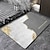 tanie Maty i dywaniki-dywaniki łazienkowe maty łazienkowe geometryczny chłonny dywanik łazienkowy poliester antypoślizgowy
