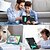 abordables Fundas tablet Samsung-Tableta Carcasa Funda Para Samsung Galaxy Tab A9 8.7&quot; S9 11 inch S9 Plus 12.4&quot; A8 10.5&#039;&#039; A7 Lite 8.7&#039;&#039; A7 Un 8,4 A 8.0&quot; A9 Plus 11&quot; Mango con soporte ajustable Antigolpes ordenador personal Silicona