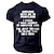 preiswerte Herren -Grafik -T -Shirt-Zitate &amp;amp;Sprüche Buchstabendruck Herren Grafik 100% Baumwolle Hemd Vintage Hemd Kurzarm bequemes T-Shirt Sommermode Designerkleidung