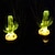 tanie Rzeźby i oświetlenie krajobrazowe-Kaktus słoneczny oświetlenie dekoracyjne ogród zewnętrzny oświetlenie dziedzińca sztuczna roślina oświetlenie do wstawiania w ziemię wodoodporne oświetlenie trawnika 1 szt